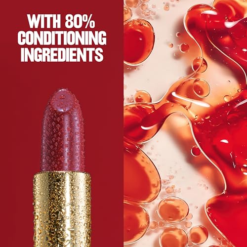 Revlon Super Lustrous Lipstick, Creamy Formula For Soft, Fuller-Looking Lips, Moisturized Feel, 130 Rose Velvet, 0.15 oz
