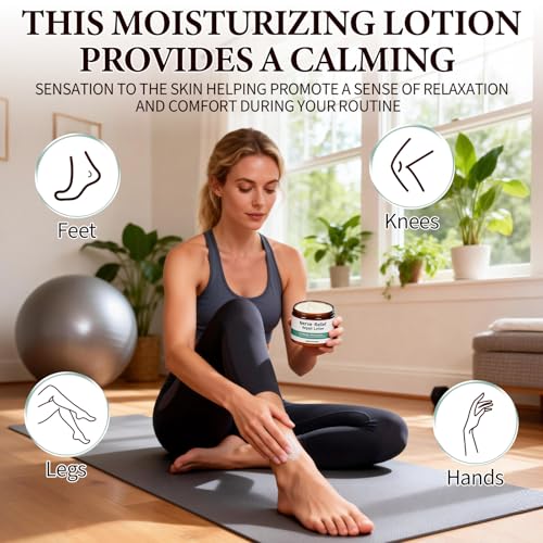 2PCS Nerve Cream,Neuropathy Lotion with Arnica,Natural Soothing For Joint,Daily Nourishment for forKnee, Hands, Feet & Legs