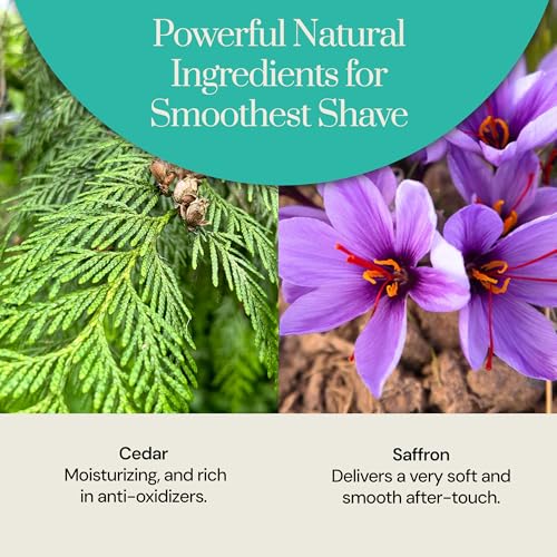 Soapstones Shaving Butter in Cedar and Saffron