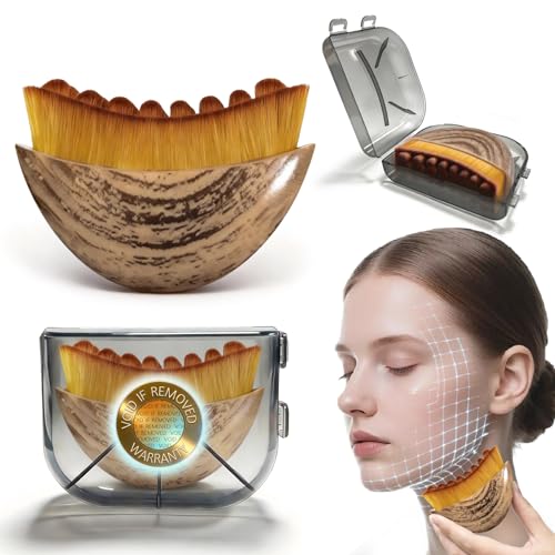 New Lymphatic Contour Face Brush,Dry Brush for Lymphatic Drainage,Soft Facial Brush for Sculpting£¬Anti-Puffiness, Detox & Lift, Improves Skin Glow,Cellulite for Neck, Jawline