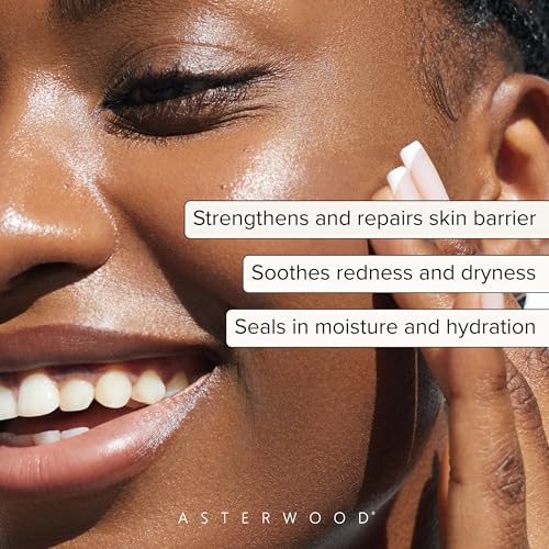 Asterwood Ceramide Barrier Repair Serum - Hydrating, Calming, & Barrier-Restoring Skin Facial Serum - with Triple Ceramide Complex, Squalane, Hyaluronic Acid - Fragrance-Free, Cruelty-Free - 1 Fl Oz