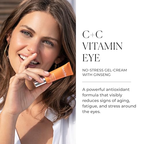 Natura Biss? C+C Vitamin Eye, Anti-Stress Eye Contour Gel-Cream, Firms, Energizes & Rejuvenates, 0.5 Oz
