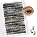 Lash Clusters Individual Lashes Lash 280 PCS Eyelash Clusters False Eyelash Lash Extension Fluffy Natural Cluster Eyelash Extensions DIY Eyelash Extensions at Home (RR280-45D-C-18mm)