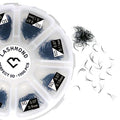 1000 Premade Fans Eyelash Extension Handmade Loose Volume Short Stem Eyelash Multiple Options 5D/7D Pre-made Fans 0.07mm Thickness C/D Curl 8mm-15mm Mixed Length Volume Eyelash Extensions mixed Length Eyelash in the tray (5D/D Curl)