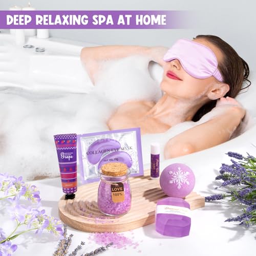 Advent Calendar 2025 for Adult Women - 12 Days of Christmas Advent Calendar for Women, Mom, Wife, Girlfriend, Sister, Her - Unique Lavender Spa Self Care Gifts Basket w/Coffee Mug, Beauty, Bath Items