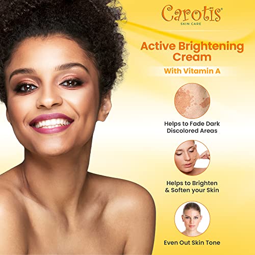 CAROT?S Skin Brightening Cream - 1 fl oz / 30 ml - Brightening Cream For Face, Body, Hands, Elbows, Knuckles