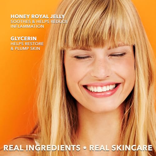 Earth To Skin Honey Royal Jelly Eye Cream - Calming Hydrating Under Eye Care With Glycerin - Eye Moisturizer Cream Brightening Comfort - Daily Use Eye cream Anti Aging Lightweight Formula 0.75 fl oz