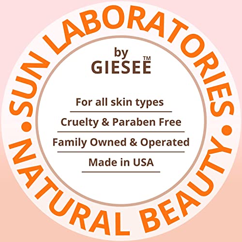Sun Laboratories By Ultra Dark Self Tanning Lotion 4 oz - Organic Sunless Tanner for Dark Tones, Long Lasting Sun Labs Sun Self Tanner, Ideal for Tanning Bed and Sunless Tanning