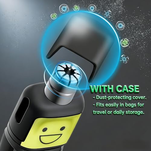 1Pack Nose Hair Trimmer Replacement Head Compatible with Single Blade Handles QP Series, Beard Trimmer for Men Replacement Heads with Case, 360¡Æ Rotary Cutter, Waterproof.