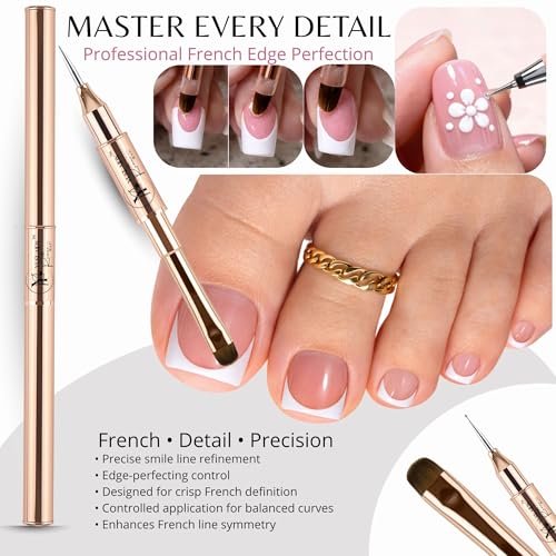 Nail polish brushes set Yuslaidy poly gel poligel brushes nail supply french tip nail brush nail tools nails brish