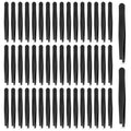 50 Pcs Eyebrow Tweezers Set Stainless Steel Slant Tip Tweezers Professional Precision Eyebrow Plucking Grooming Ingrown Growing Hair Remover for Women and Men Facial Hair