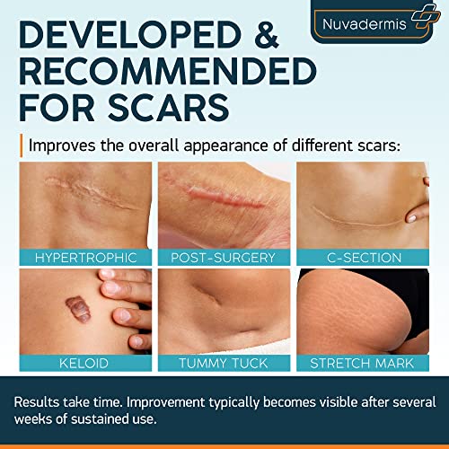 Nuvadermis Scar Sheets & Tape Bundle - 60-Day Supply for Comprehensive Scar Treatment