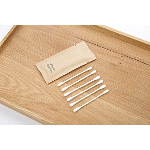 Kraft Paper Bag Paper Cotton Swabs Six Paper Large Head Swabs Hotel Toiletries Amenities £¨Case of 100)