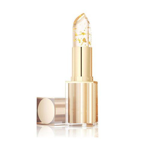 Calyphra Revulve True Tone Lipstick, Transferproof Color Changing Lipstick, Gold Crystal Color Changing Lip Stick, PH Color Changing Long Lasting Moisturizing Lip Gloss (1pc)