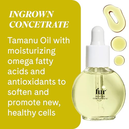 Fur Ingrown Hair Care Duo: Two-Step Preventative Treatment - Combines Oil and Concentrate - 0.5 FL oz each