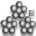 Remington Rotary Shaver Replacement Head Compatible with Remington Limitless X7 Shaver, Titanium Twin Track Blades