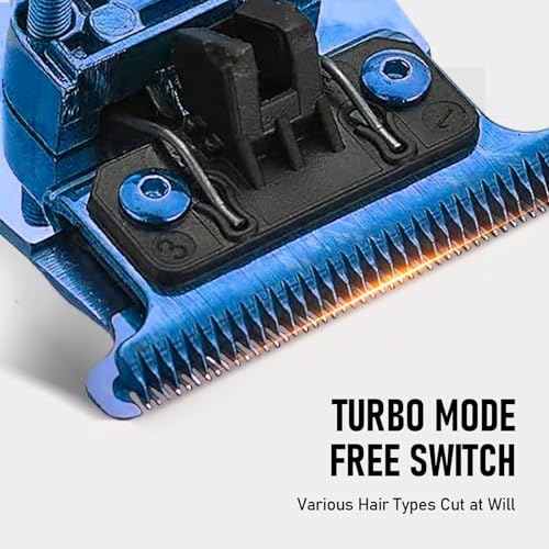 FX707Z Replacement Trimmer Blades compatible with BaByliss PRO PRO FX787 & FX726 Trimmer Trimmer Blade,DLC 2.0 Trimmer Blade (Blues-1PC)