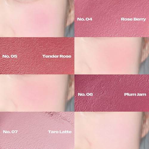 Balmy Cream Cheek | Lightweight Cloud-Touch Cheek Color | Buildable, Long-Wear Cream Blush with a Soft Matte Finish for Natural & Bold Looks | 2.5 g (No.0 Nudy Apricot)