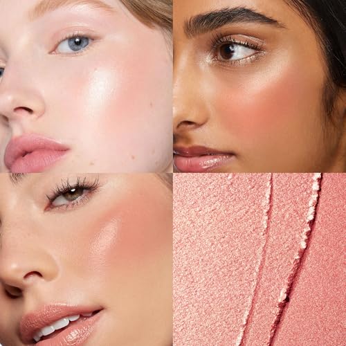 Matte Blush Palette for Cheek Makeup, Lightweight, Highly Pigmented, Long-Lasting, Waterproof, All-Day Wear (01)