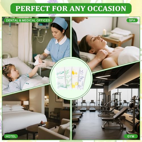 Moist Cotton Towel Bulk Moist Towelettes Individually Wrapped,White Towel Services,Refreshment Pre Moistened Towels for Dentist Travel Sport Party Hotel 20£¬Lavender,Green tea, Lemon and Cucumber