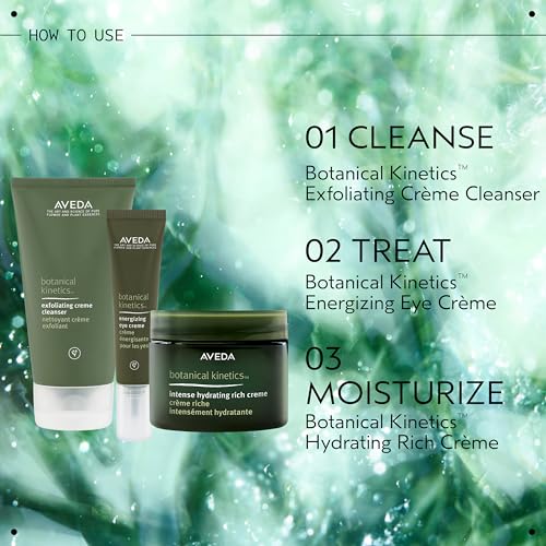 Aveda Botanical Kinetics Energizing Eye Creme | Helps Brighten Under Eyes, Reduces the Look of Dark Circles | with Licorice Root and Caffeine | 96% Naturally Derived*, 0.5 Fl Oz