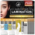 Eyebrow and Lash Lamination Kit | At Home DIY and Salon Use | 2in1 Professional Brow Lamination Kit and Lash Lift | Instant Lift For Fuller Eye Brows and Longer Eyelashes