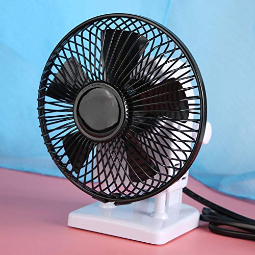 Mini Electric Fan, Table Desk Fan Big Wind Manicure Fan Nail Dryer Manicure Tool, 2 Speeds Adjustable Air Nail Dryer Blower Fan for Home Salon