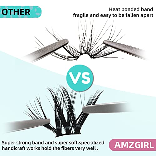 Lash Clusters Kit 144pcs Wispy Eyelash Extensions Kit 3 Styles Eyelash Clusters Individual Lashes Extension Kit with Lash Bond and Seal, Remover, Lash Tweezers DIY at Home(ASA,C-Mix8-16mm Kit)
