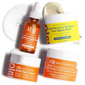 Korean Skin Care Set - Snail Mucin Glow Kit Contains Snail Hyaluronic Acid Serum + Snail Turmeric Mask + Snail Eye Cream + Snail Face Cream Moisturizer