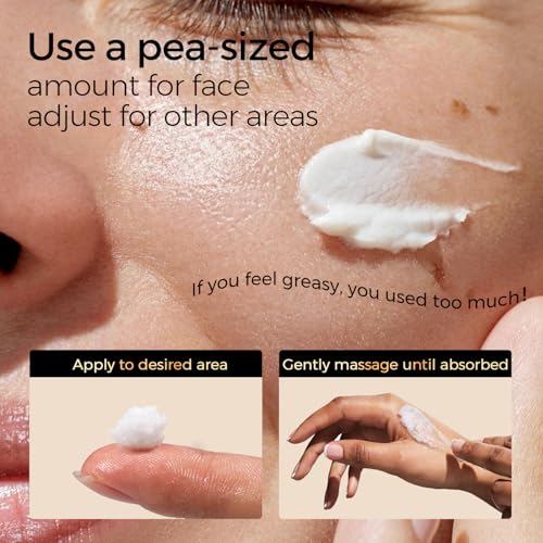 QOOQ 100% Grass Fed Beef Tallow for Skin with Raw Honey & Beach Rose Oil - for Sensitive & Eczema Skin - Natural Face/Body Butter + Lip Balm, Coffee, 1.3 oz