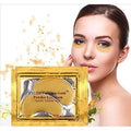 VeniCare Anti Aging Crystal 24K Gold Powder Gel Collagen Eye Masks Sheet Patch (20 Pairs)