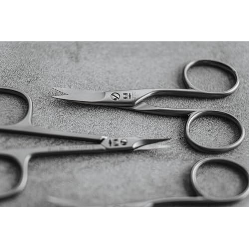 Premium European Nail and Cuticle Scissors by NN Knives - Trusted Family Business Since 1971 (Nail, Professional, Stainless Steel)