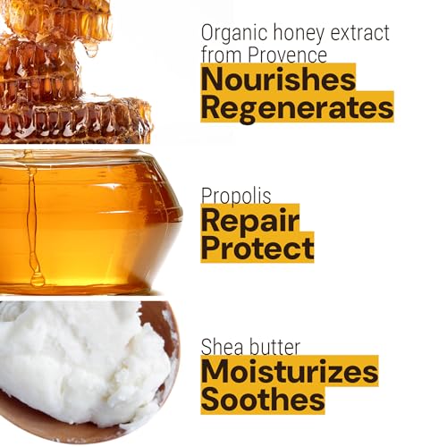 Panier des Sens ? Honey Ultra Rich Body Cream for Women - Hydrating Body Moisturizer for Dry Skin - Body Butter with Shea Butter & Organic Honey - 99% Natural Ingredients Body Care - 8.45 Floz