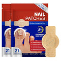 Nail Patches 42PCS, Overnight Toenail Treatment Extra Strength Repair Pads, Multi-Purpose for Thick, Cracked & Discoloured Nails, Long-Lasting 8-Hour Repair, Nail Care and Repair for Damaged Nails