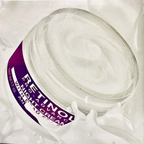 Delfanti Milano, Retinol Pro Advance Night Cream with Dead Sea Salts and Vitamin B, Anti Aging Moisturizer for Face and Neck, Made in Italy, 1.7 oz 50 mL