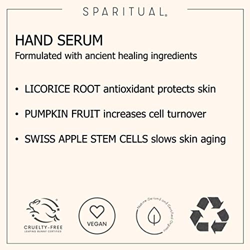 SPARITUAL Citrus Cardamom Vegan Hand Serum | 1oz