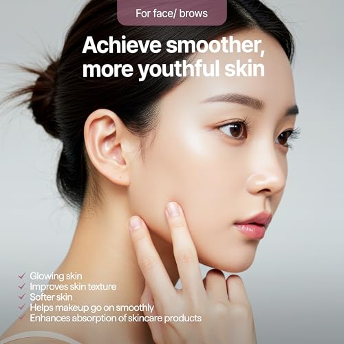 KoDerMa Dermaplaning Tool with Protective Cap ? Face Razor for Women & Men | Peach Fuzz Remover & Eyebrow Trimmer | Easy Exfoliation | K-Beauty Inspired | Ergonomic Blade Design (12)