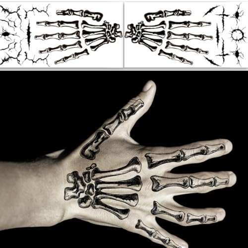 Halloween Temporary Face Tattoos for Adults, Prank Makeup, Scary Big Mouth Tattoo, Clown Tattoos, Zombie Makeup Face Stickers