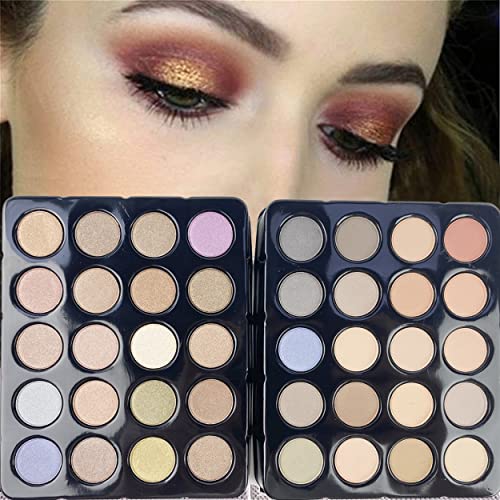 PhantomSky Professional 132 Colors All-in-one Makeup Palette Cosmetic Contouring Kit Combination with Eyeshadow, Cream Concealer, Eyebrow Powder, Lip Gloss Blusher and Pressed Powder