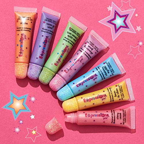 Expressions Flavored Shimmer Lip Gloss Set