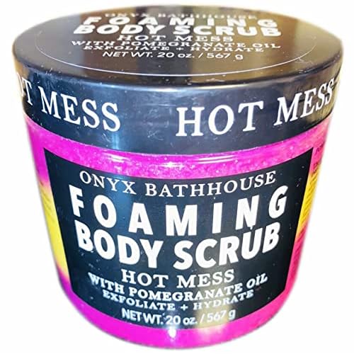 Onyx Bathhouse Foaming Body Scrub