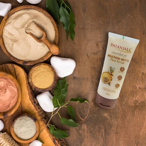 Patanjali Saundarya Multani Mitti Face Scrub 100 gm / 3.38 fl oz
