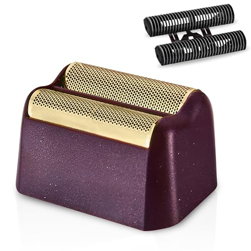 1 Pack Professional 5-Star Series Finale Shaver Replacement Foil & Shaving Bar Assembly Compatible with Wahl Shaver Models 7031-100,7043-100 Ultra Close Shaving Replacement Cartridges, Gold (Red)