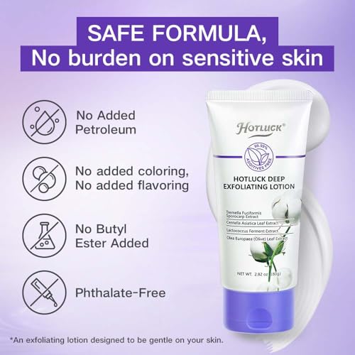 Gentle Exfoliating Face Wash,facial exfoliating agent,Suitable for sensitive acne skin cleansing,containing natural plant extracts,men's and women's exfoliating facial cleanser 2.82oz (2 Pack)