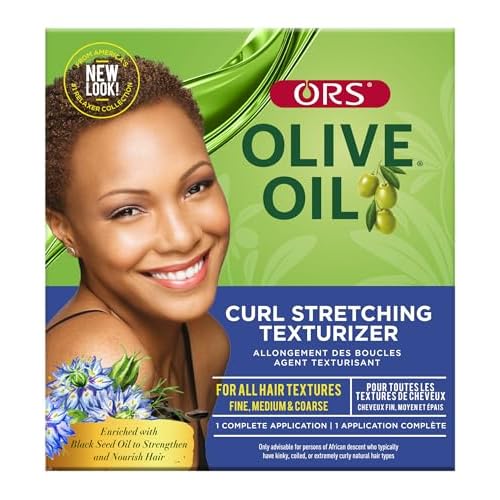 ORS Olive Oil Curl Stretching Texturizer Kit with the Power of Exotic Oils - All Textures