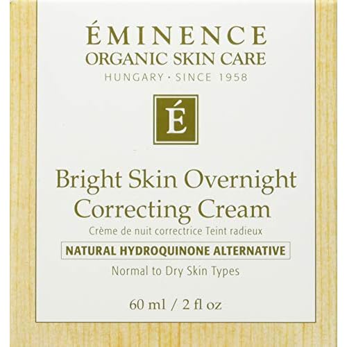 Eminence Bright Skin Overnight Correcting Cream for Unisex - 2 oz Cream