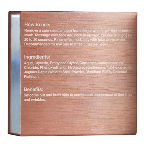 Bionyx Rhodium Complex Facial Peeling Gel - Anti Aging Face Peel for All Skin Types - Exfoliating Gel With Colloidal Platinum for Smooth, Supple Skin - 1.76 Fl. Oz.
