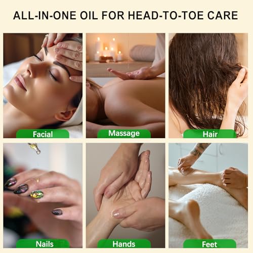 Vitamin E Oil, Pure Vitamin E Oil for Skin, Scars, Nails and Scalp, Face and Body Moisturizer, Hydrating Dry Skin, Reduce Stretch Marks, Fine Lines & Wrinkles, 2Fl Oz (Pack of 2)