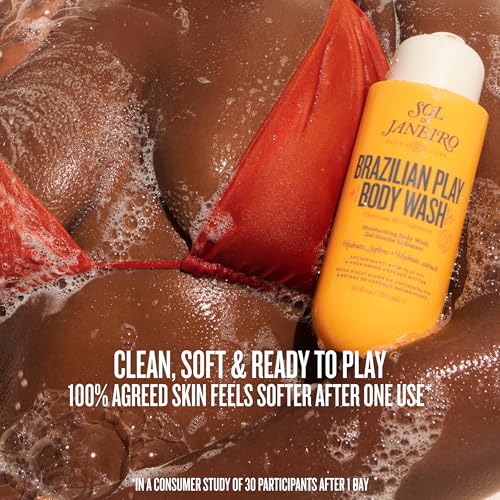 Sol de Janeiro Brazilian Play Body Wash & Bum Bum Body Scrub Shower Duo, Amazon Exclusive