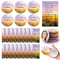 Y1tvei Christian Mirrors Bulk Gifts for Mother's Day - 150Pcs God Bless Mother Scripture Mini Mirrors with Inspirational Cards, Round Portable Pocket Makeup Mirror Church Gifts for Mum Birthday Party